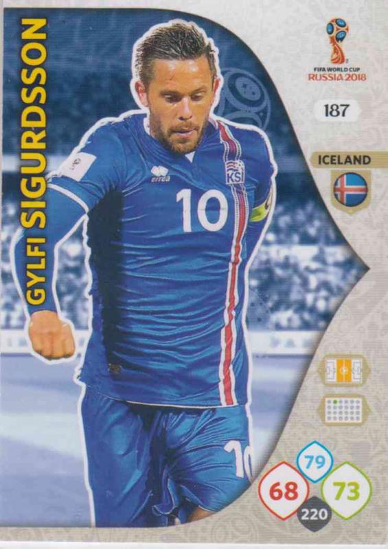WC18 - 187  Gylfi Sigurdsson (Iceland) - Team Mates