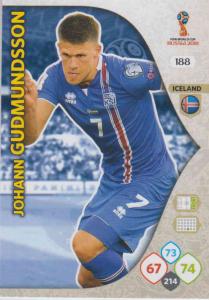 WC18 - 188  Johan Gudmundsson (Iceland) - Team Mates