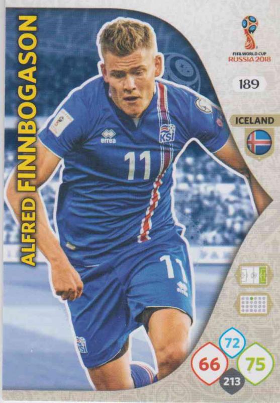 WC18 - 189  Alfred Finnbogason (Iceland) - Team Mates