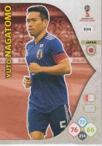 WC18 - 194  Yuto Nagatomo (Japan) - Team Mates