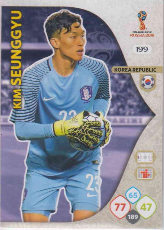 WC18 - 199  Kim Seung-Yu (Korea Republic) - Team Mates
