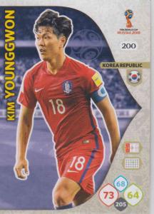 WC18 - 200  Kim Young-Won (Korea Republic) - Team Mates