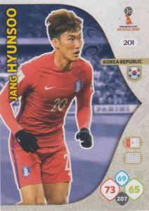 WC18 - 201  Jang Hyun-Soo (Korea Republic) - Team Mates