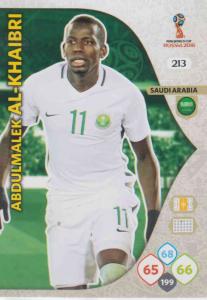 WC18 - 213  Abdulmalik Al-Khaibri (Saudi Arabia) - Team Mates