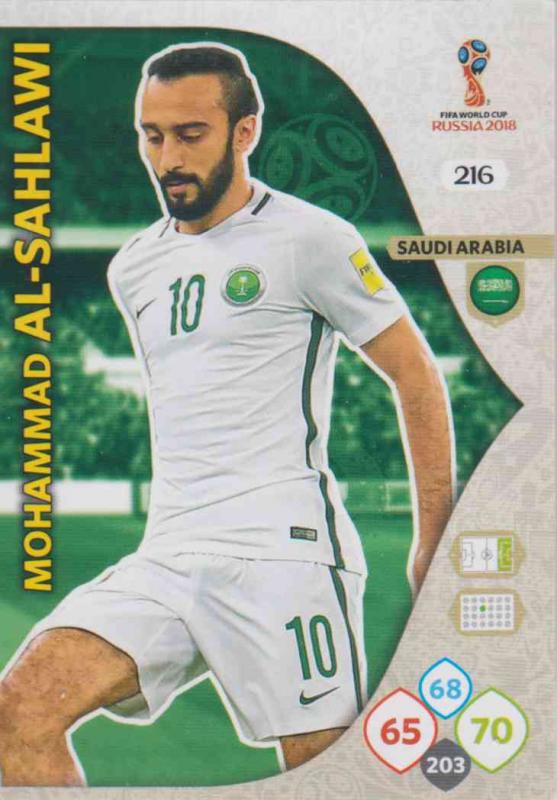 WC18 - 216  Mohammad Al-Sahlawi (Saudi Arabia) - Team Mates