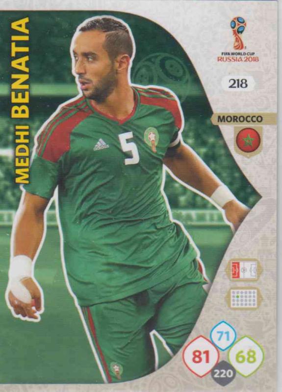 WC18 - 218  Medhi Benatia (Morocco) - Team Mates