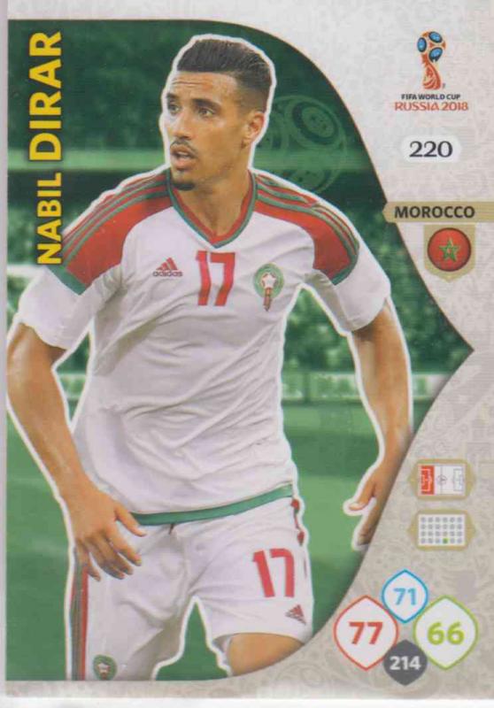 WC18 - 220  Nabil Dirar (Morocco) - Team Mates