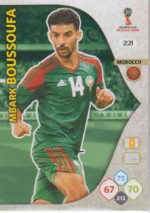 WC18 - 221  Mbark Noussoufa (Morocco) - Team Mates