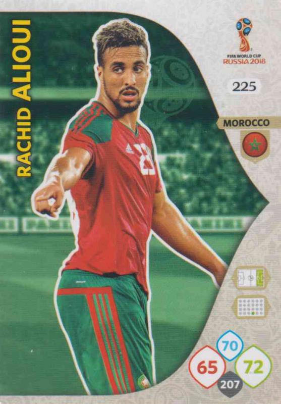 WC18 - 225  Rachid Alioui (Morocco) - Team Mates