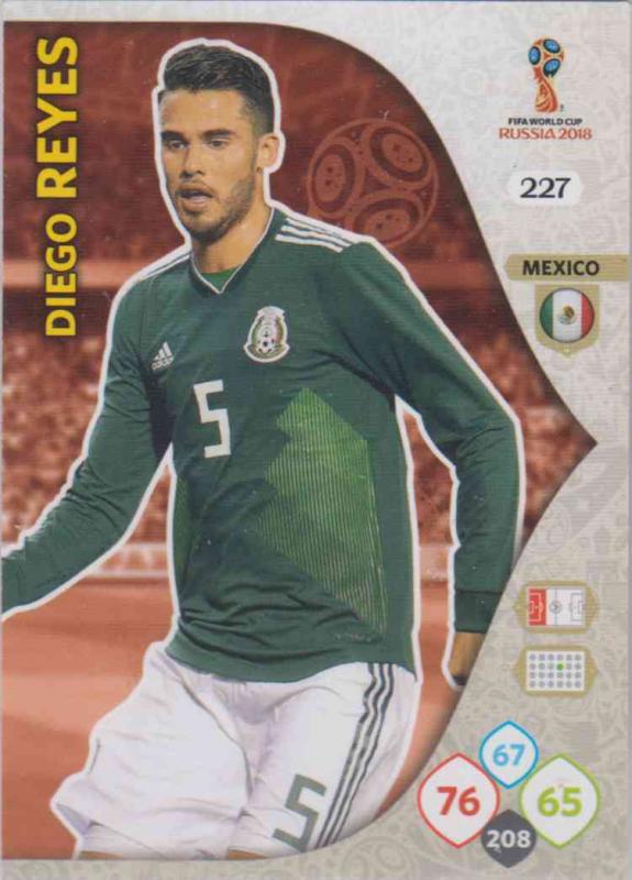 WC18 - 227  Diego Reyes (Mexico) - Team Mates
