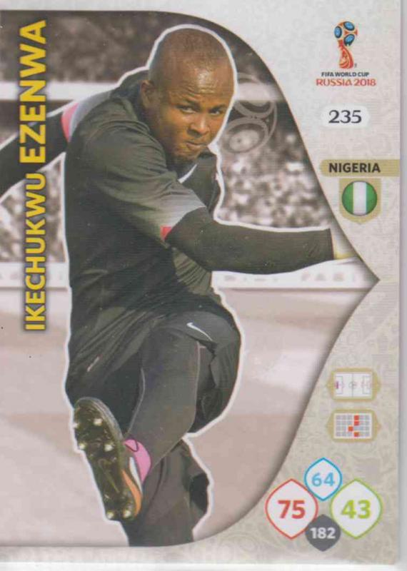 WC18 - 235  Ikechukwu Ezenwa (Nigeria) - Team Mates