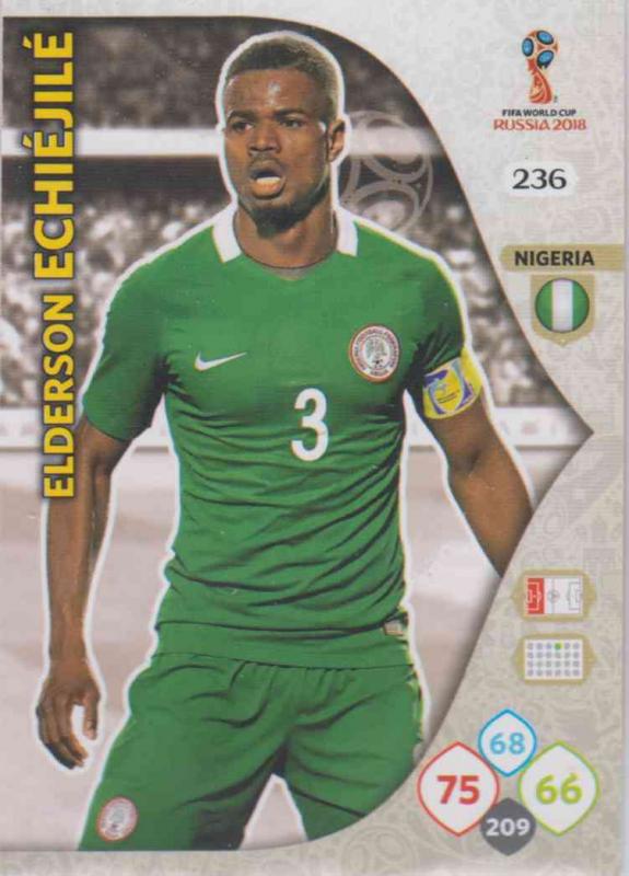 WC18 - 236  Elderson Echiejil (Nigeria) - Team Mates