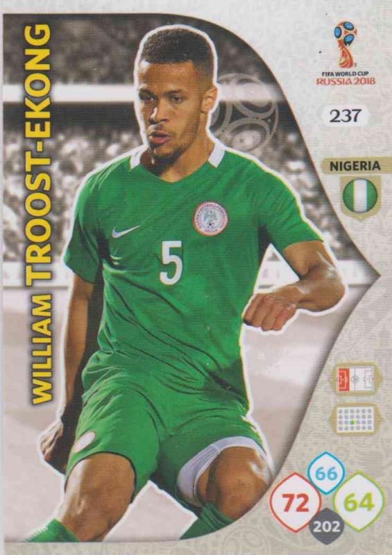 WC18 - 237  William Troost-Ekong (Nigeria) - Team Mates