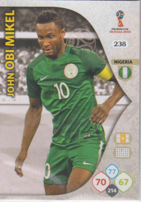 WC18 - 238  John Obi Mikel (Nigeria) - Team Mates