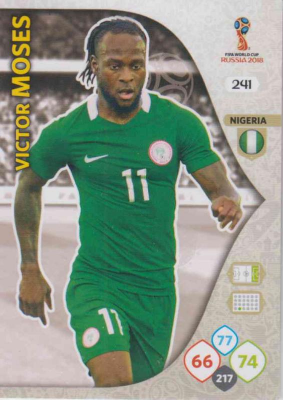 WC18 - 241  Victor Moses (Nigeria) - Team Mates