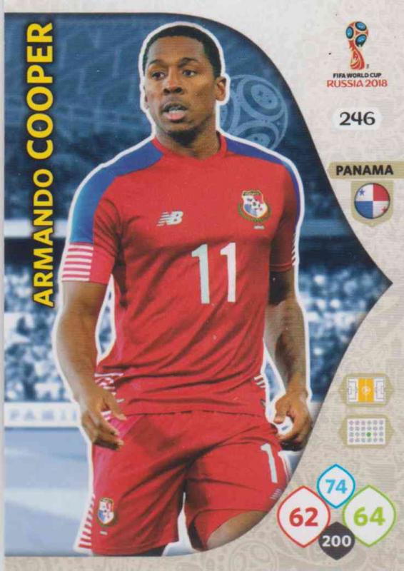 WC18 - 246  Armando Cooper (Panama) - Team Mates