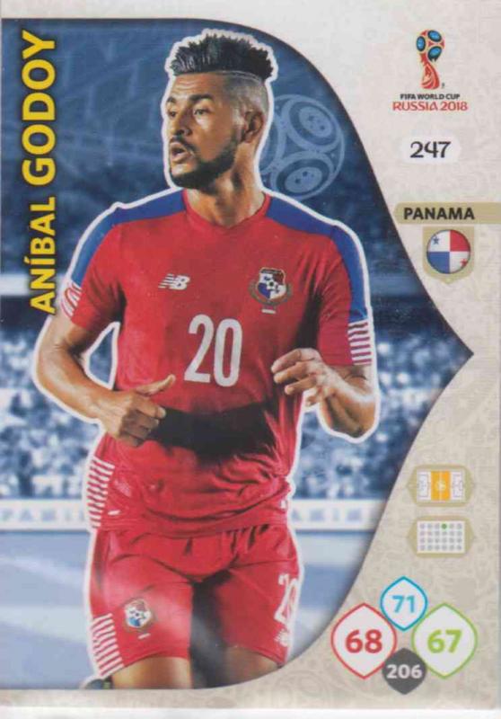 WC18 - 247  Anibal Godoy (Panama) - Team Mates