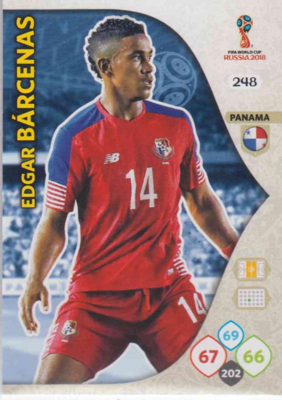 WC18 - 248  Edgar Barcenas (Panama) - Team Mates