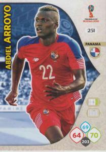 WC18 - 251  Abdiel Arroyo (Panama) - Team Mates