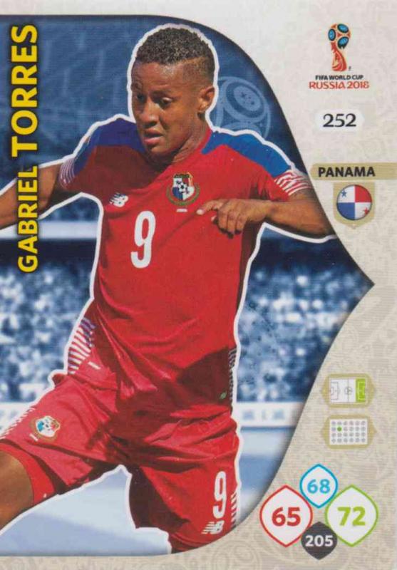 WC18 - 252  Gabriel Torres (Panama) - Team Mates