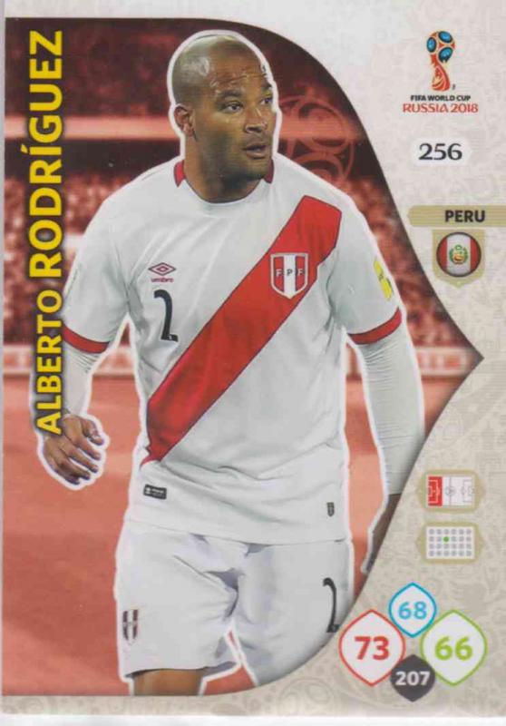 WC18 - 256  Alberto Rodriguez (Peru) - Team Mates