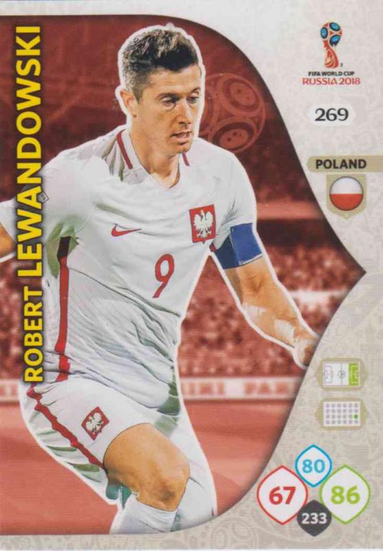 WC18 - 269  Robert Lewandowski (Poland) - Team Mates