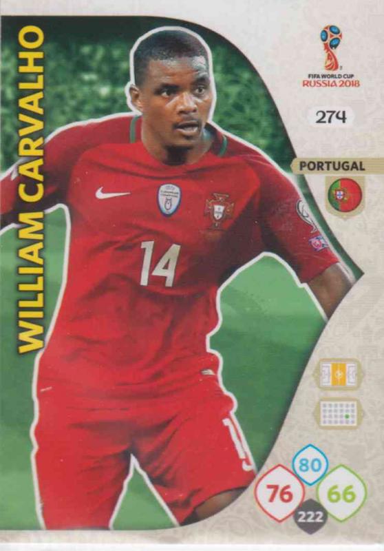 WC18 - 274  William Carvalho (Portugal) - Team Mates
