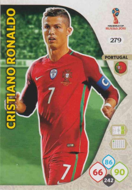 WC18 - 279  Cristiano Ronaldo (Portugal) - Team Mates