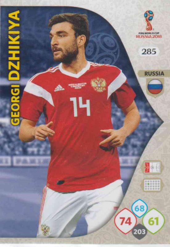 WC18 - 285  Georgi Dzhikiya (Russia) - Team Mates
