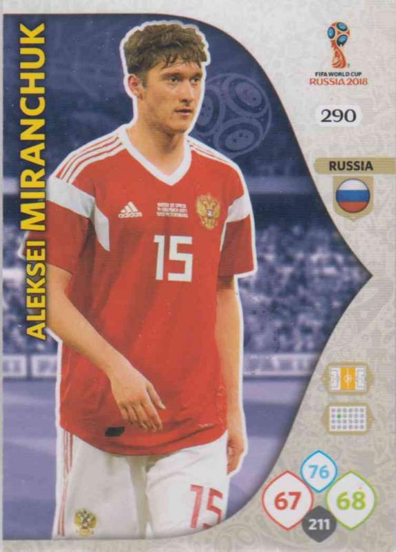 WC18 - 290  Alekesi Miranchuk (Russia) - Team Mates