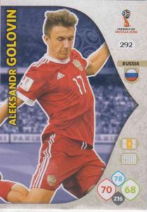 WC18 - 292  Aleksandr Golovin (Russia) - Team Mates
