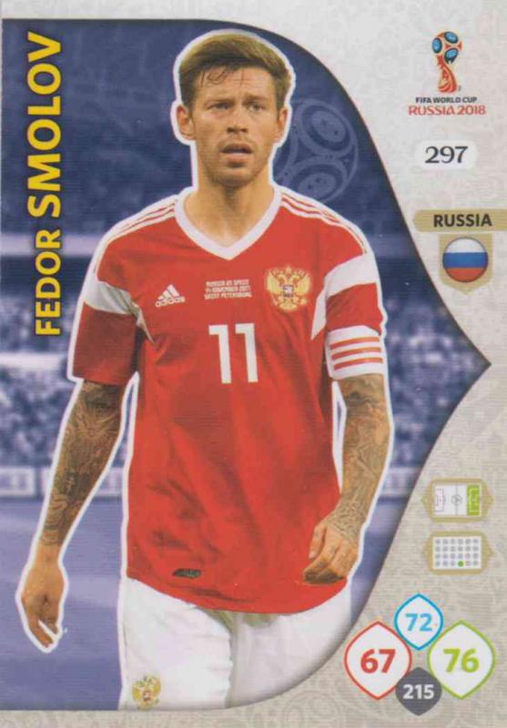 WC18 - 297  Fedor Smolov (Russia) - Team Mates