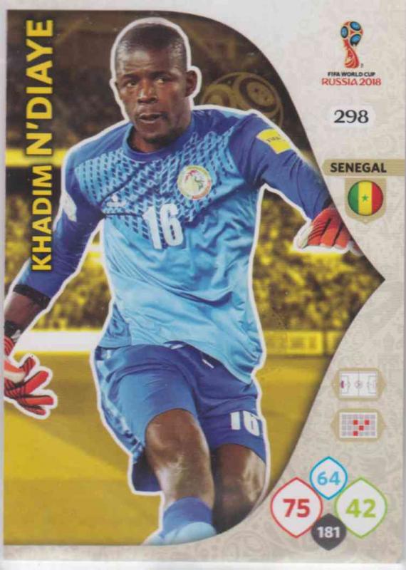 WC18 - 298  Khadim N'Diaye (Senegal) - Team Mates