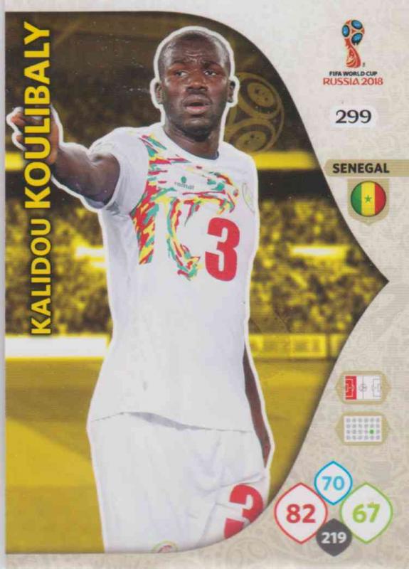WC18 - 299  Kalidou Koulibaly (Senegal) - Team Mates