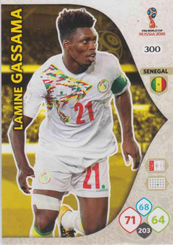 WC18 - 300  Lamine Gassama (Senegal) - Team Mates