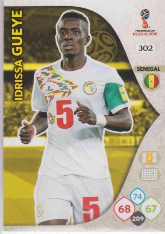 WC18 - 302  Idrissa Gueye (Senegal) - Team Mates