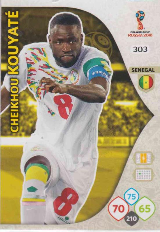WC18 - 303  Cheikhou Kouyate (Senegal) - Team Mates