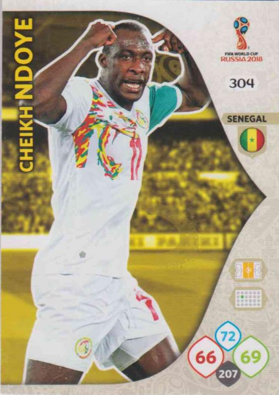 WC18 - 304  Cheikh Ndoye (Senegal) - Team Mates