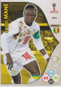 WC18 - 305  Samio Mane (Senegal) - Team Mates