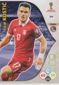 WC18 - 314  Filip Kostic (Serbia) - Team Mates