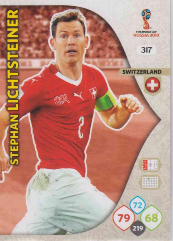 WC18 - 317  Stephan Lichsteiner (Switzerland) - Team Mates