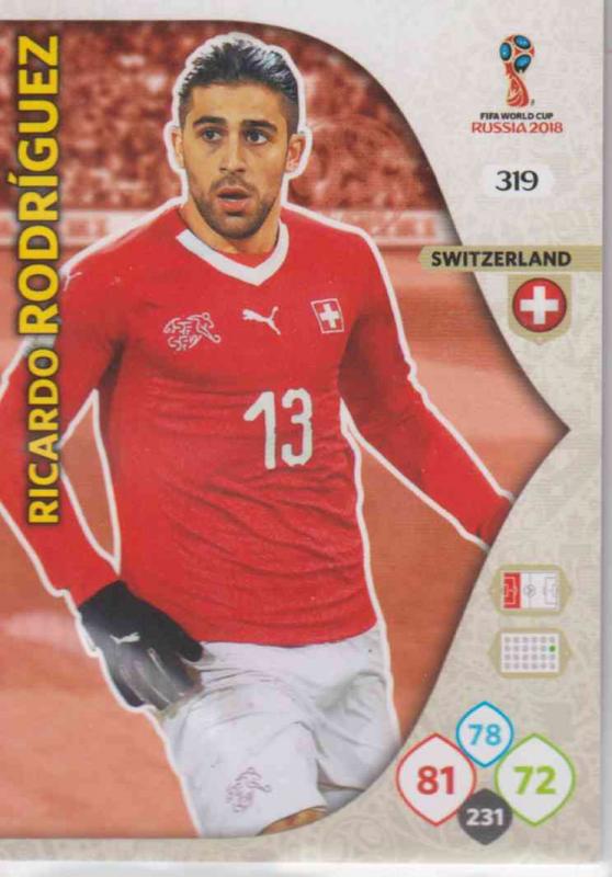 WC18 - 319  Ricardo Rodriguez (Switzerland) - Team Mates