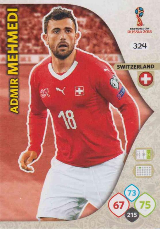 WC18 - 324  Admir Mehmedi (Switzerland) - Team Mates