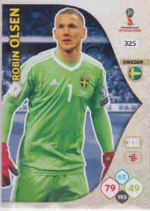WC18 - 325  Robin Olsen (Sweden) - Team Mates