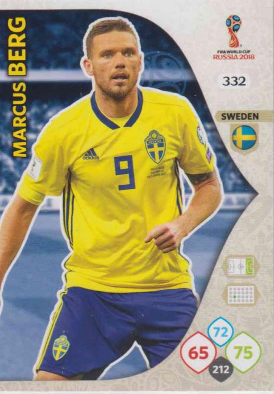 WC18 - 332  Marcus Berg (Sweden) - Team Mates