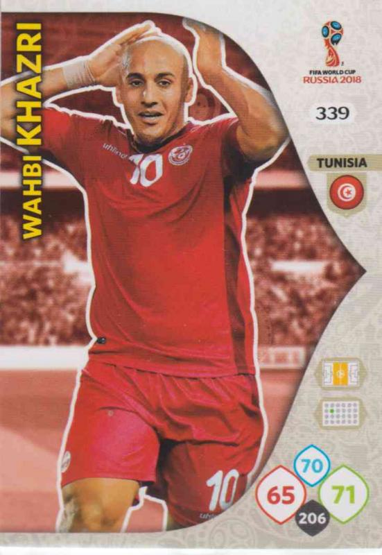 WC18 - 339  Wahbi Khazri (Tunisia) - Team Mates