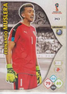 WC18 - 343  Fernando Muslera (Uruguay) - Team Mates