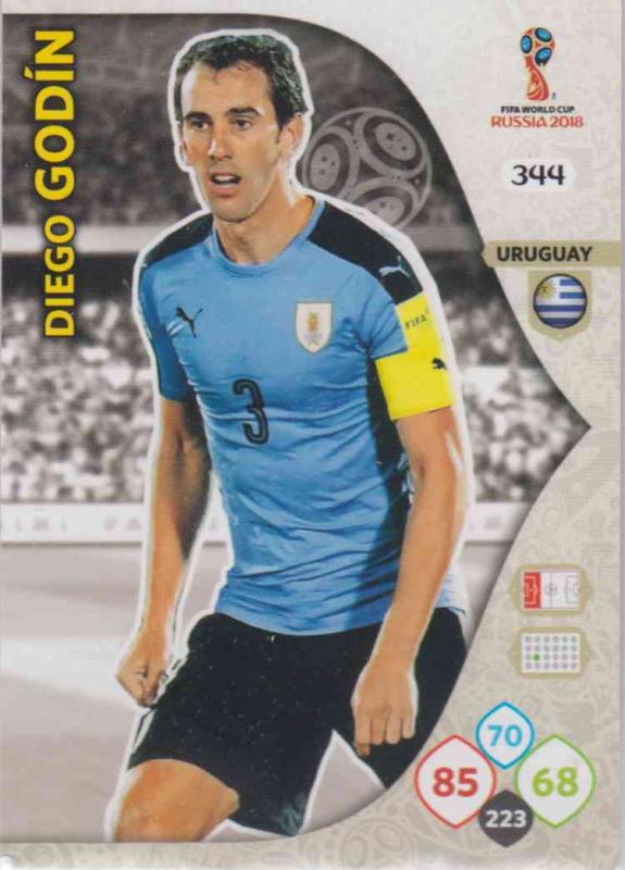 WC18 - 344  Diego Godin (Uruguay) - Team Mates