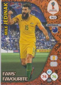 WC18 - 362  Mile Jedinak (Australia) - Fans' Favourite