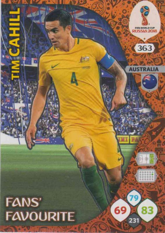 WC18 - 363  Tim Cahill (Australia) - Fans' Favourite